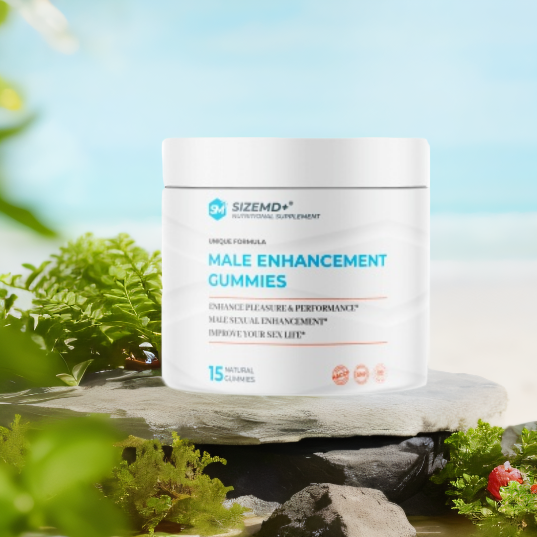 Close-up of SizeMD+ Male Enhancement Gummies